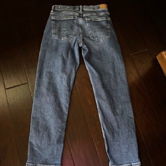 American  Eagle 90s Straight Jean stretch  US 4 Short - Picture 4 of 5